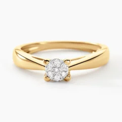 Bague Solitaire Artemis Or Jaune Diamant
