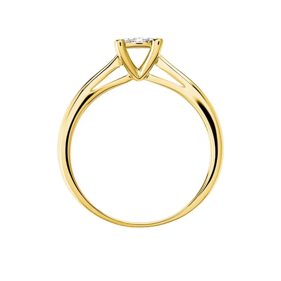 Bague Solitaire Artemis Or Jaune Diamant