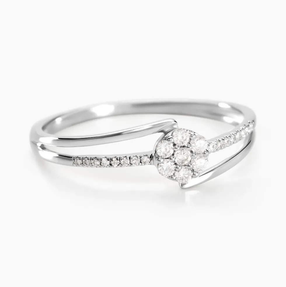 Bague Solitaire Atalante Or Blanc Diamant