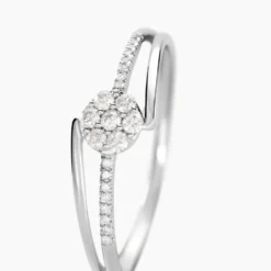 Bague Solitaire Atalante Or Blanc Diamant
