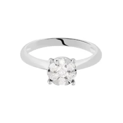 Bague Solitaire Dream Or Blanc Diamant