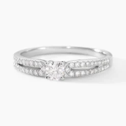 Bague Solitaire Katalina Or Blanc Diamant