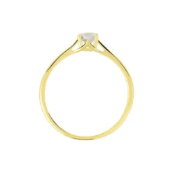 Bague Solitaire Or Jaune Solenia Diamant