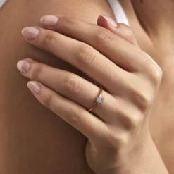 Bague Solitaire Or Rose Dream Diamants