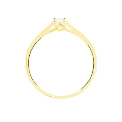 Bague Solitaire Solenia Or Jaune Diamant