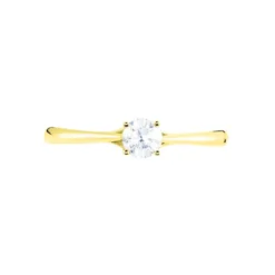 Bague Solitaire Solenia Or Jaune Diamant