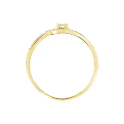 Bague Solitaire Vassilissa Or Jaune Diamant