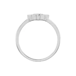 Bague Starla Argent Blanc Oxyde De Zirconium