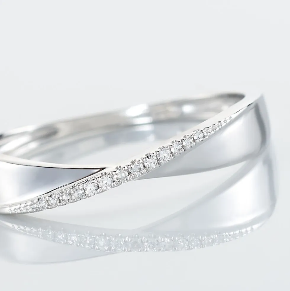 Bague Suzie Or Blanc Diamant