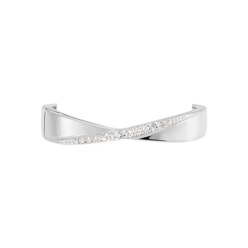 Bague Suzie Or Blanc Diamant