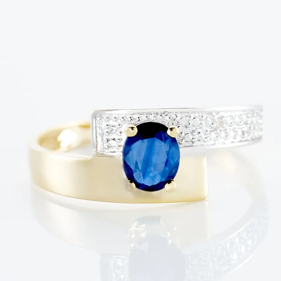Bague Taila Or Jaune Saphir