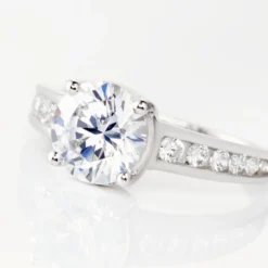 Bague Tatjana Or Blanc Oxyde De Zirconium