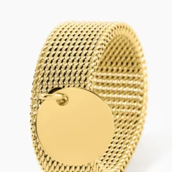 Bague Tijuana Acier Jaune