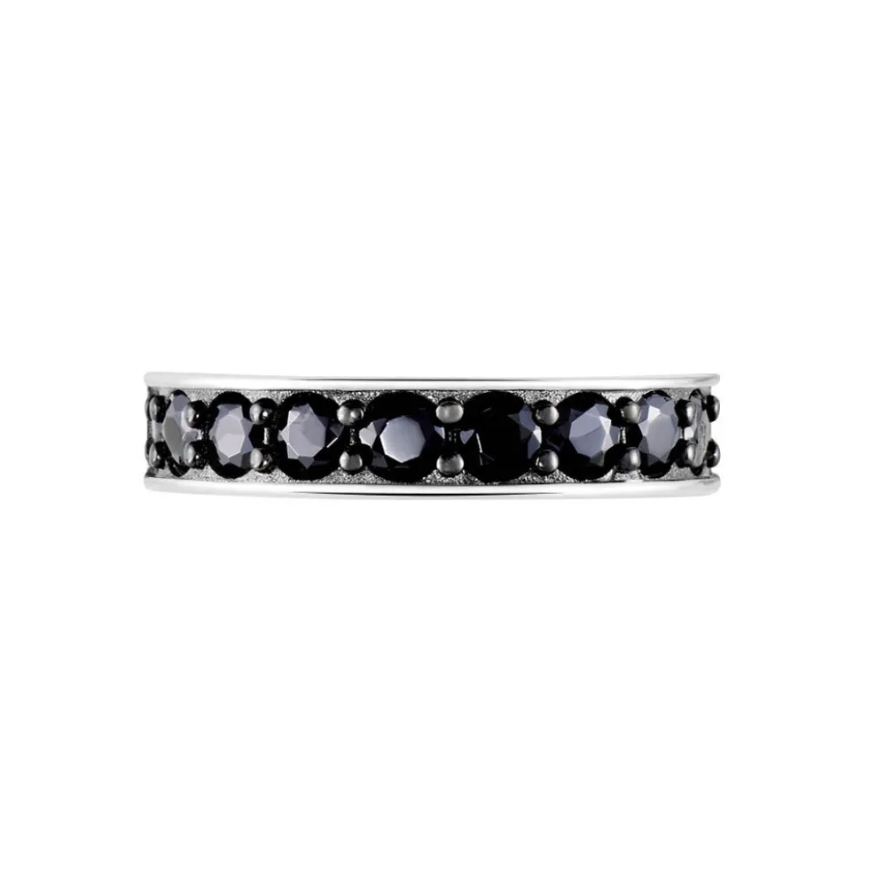 Bague Tour Complet Mondy Argent Oxydes De Zirconium