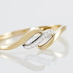 Bague Tylane Or Jaune Diamant