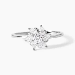 Bague Ulyssia Argent Blanc Oxyde De Zirconium