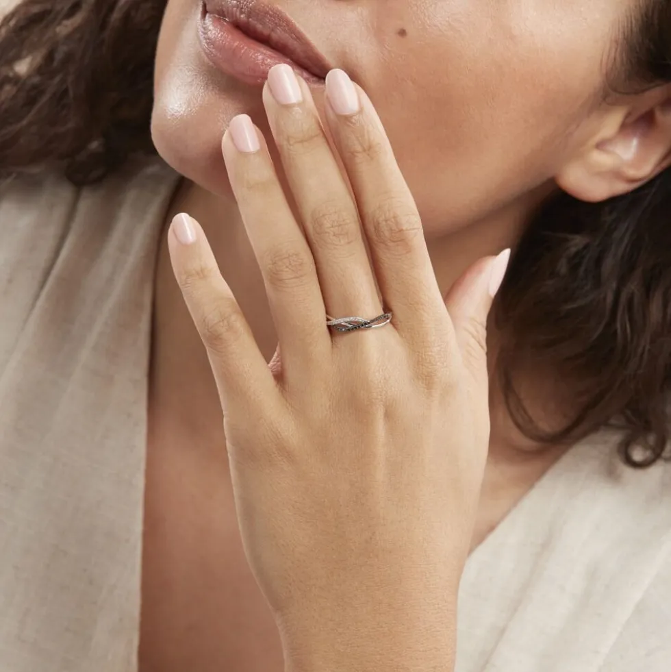 Bague Ursulla Or Blanc Diamant