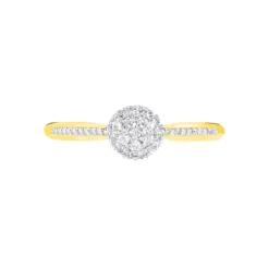 Bague Veranina Or Jaune Diamant