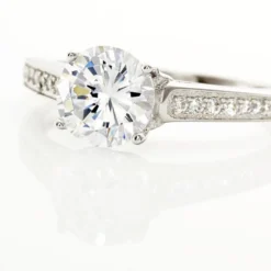 Bague Viky Argent Blanc Oxyde De Zirconium