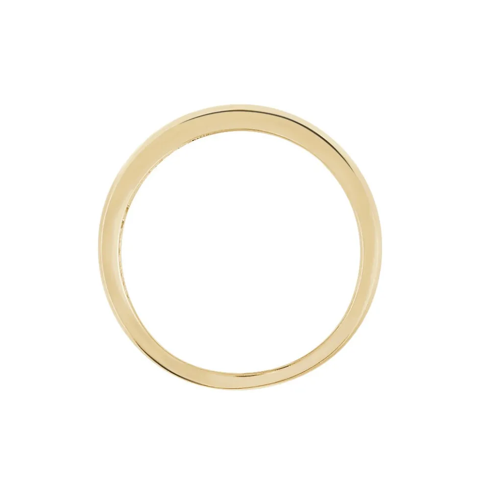 Bague Vitoria Plaqué Or Jaune Oxyde De Zirconium