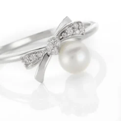 Bague Vittore Argent Perle De Culture