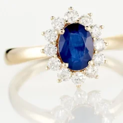 Bague Vladimir Or Jaune Saphir