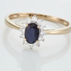 Bague Vladimir Or Jaune Saphir
