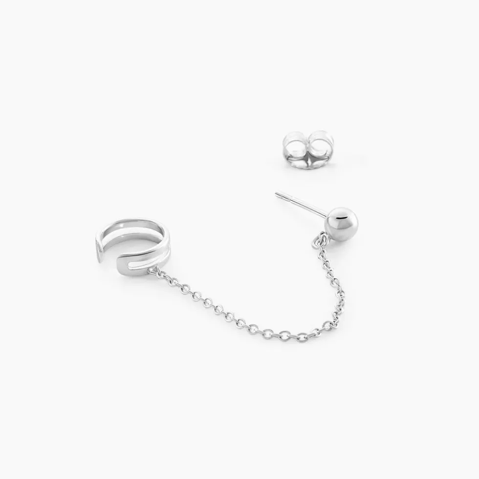 Bijou D'oreille Unitaire Argent Harris