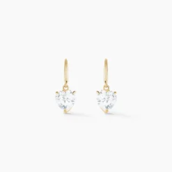 Boucles D'oreilles Djimmy Or Jaune Oxyde