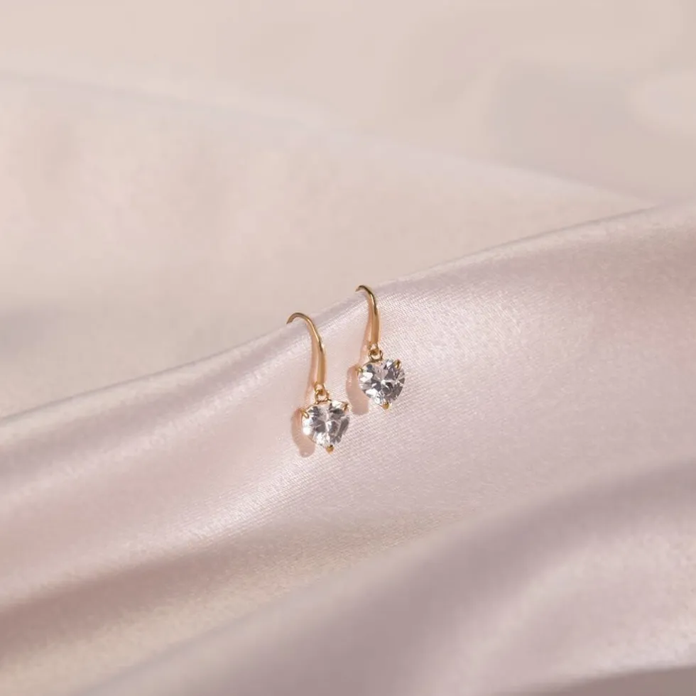 Boucles D'oreilles Djimmy Or Jaune Oxyde