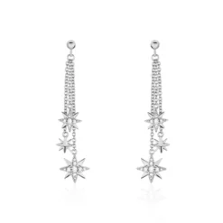 Boucles D'oreilles Pendantes Philberta Or Jaune