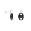 Boucles D'oreilles Pendantes Hattie Argent Céramique Et Oxyde