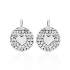 Boucles D'oreilles Pendantes Merone Vagues Or Jaune