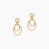 Boucles D'Oreilles Pendantes Felicity Plaqué Or Jaune