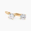 Boucles D'oreilles Pendantes Brooks Or Jaune