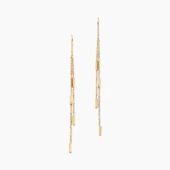 Boucles D'oreilles Pendantes Neos Or Jaune