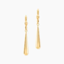 Boucles D'Oreilles Pendantes Botum Or Jaune