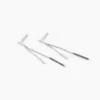 Boucles D'oreilles Pendantes Ainhoaa Or Blanc Diamant