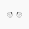 Boucles D'oreilles Pendantes Carole Argent Blanc Oxyde De Zirconium