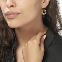 Boucles D'oreilles Pendantes Florent Or Jaune