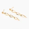 Boucles D'oreilles Pendantes Lianetta Or Jaune