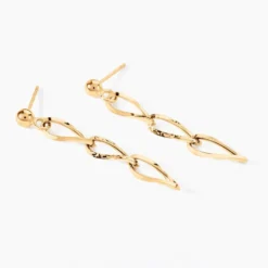 Boucles D'oreilles Pendantes Lianetta Or Jaune