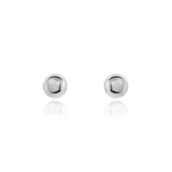 Boucles D'oreilles Prothèse Or Blanc