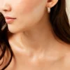 Boucles D'Oreilles Puces Adonijah Or Bicolore