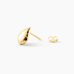 Boucles D'Oreilles Puces Aziz Or Jaune