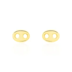 Boucles D'oreilles Puces Cara Or Jaune