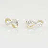 Boucles D'oreilles Puces Chacha Or Jaune Diamant