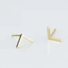 Boucles D'oreilles Puces Ella Or Jaune