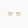 Boucles D'oreilles Puces Frantsesa Or Jaune