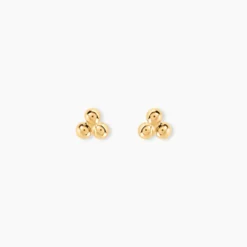 Boucles D'oreilles Puces Glen Or Jaune